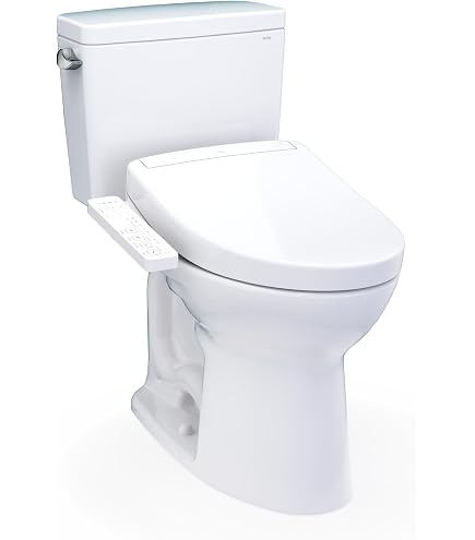 TOTO® Drake® WASHLET®+ Two-Piece Elongated 1.28 GPF TORNADO FLUSH